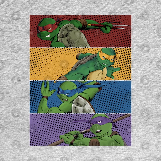 TMNT IDW by Elisamakesart